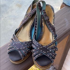 Seychelles Wedge Sling Backs